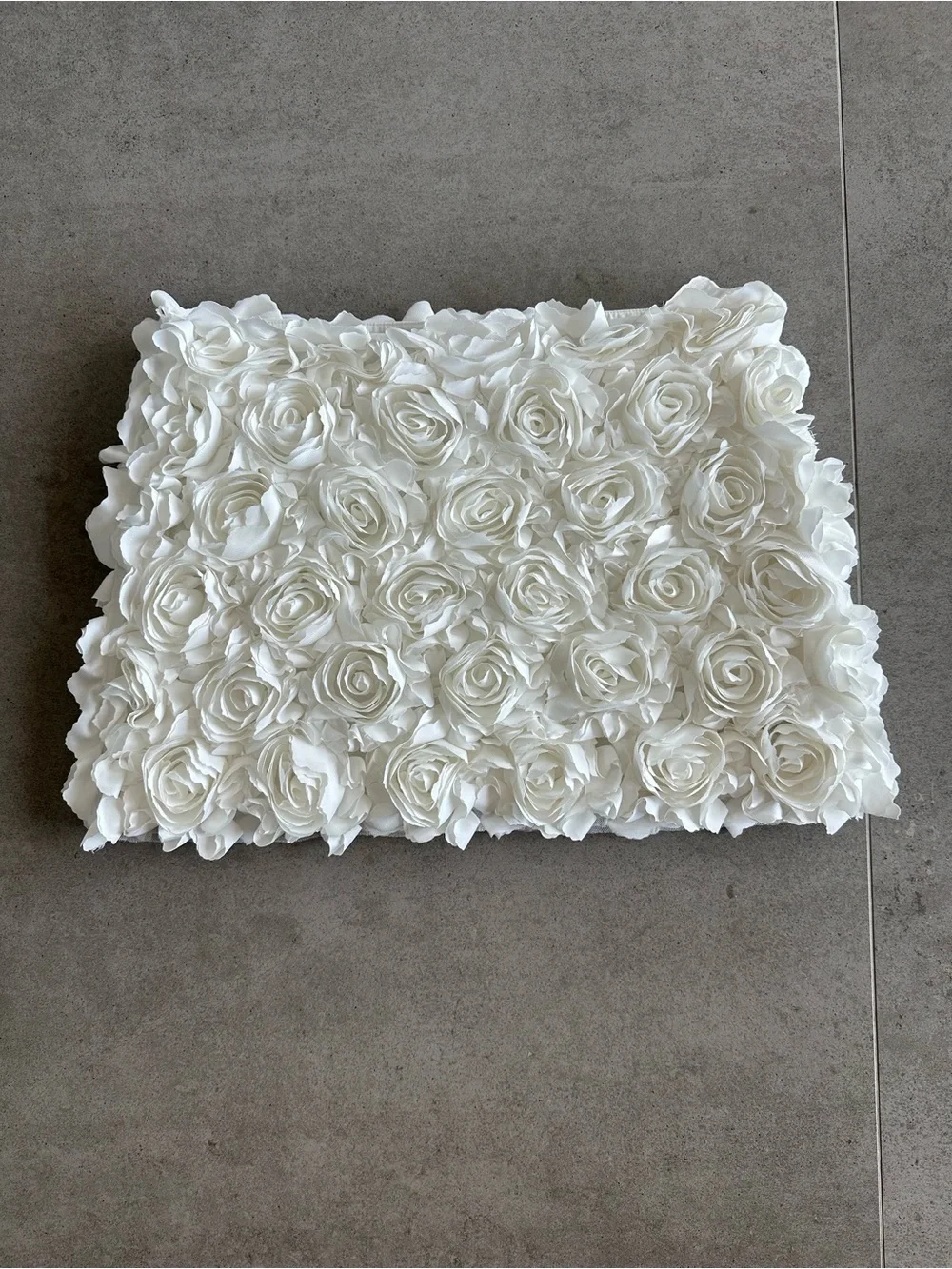 Zara Skirts | Zara Floral Tulle Mini Skirt | Color: White  size S